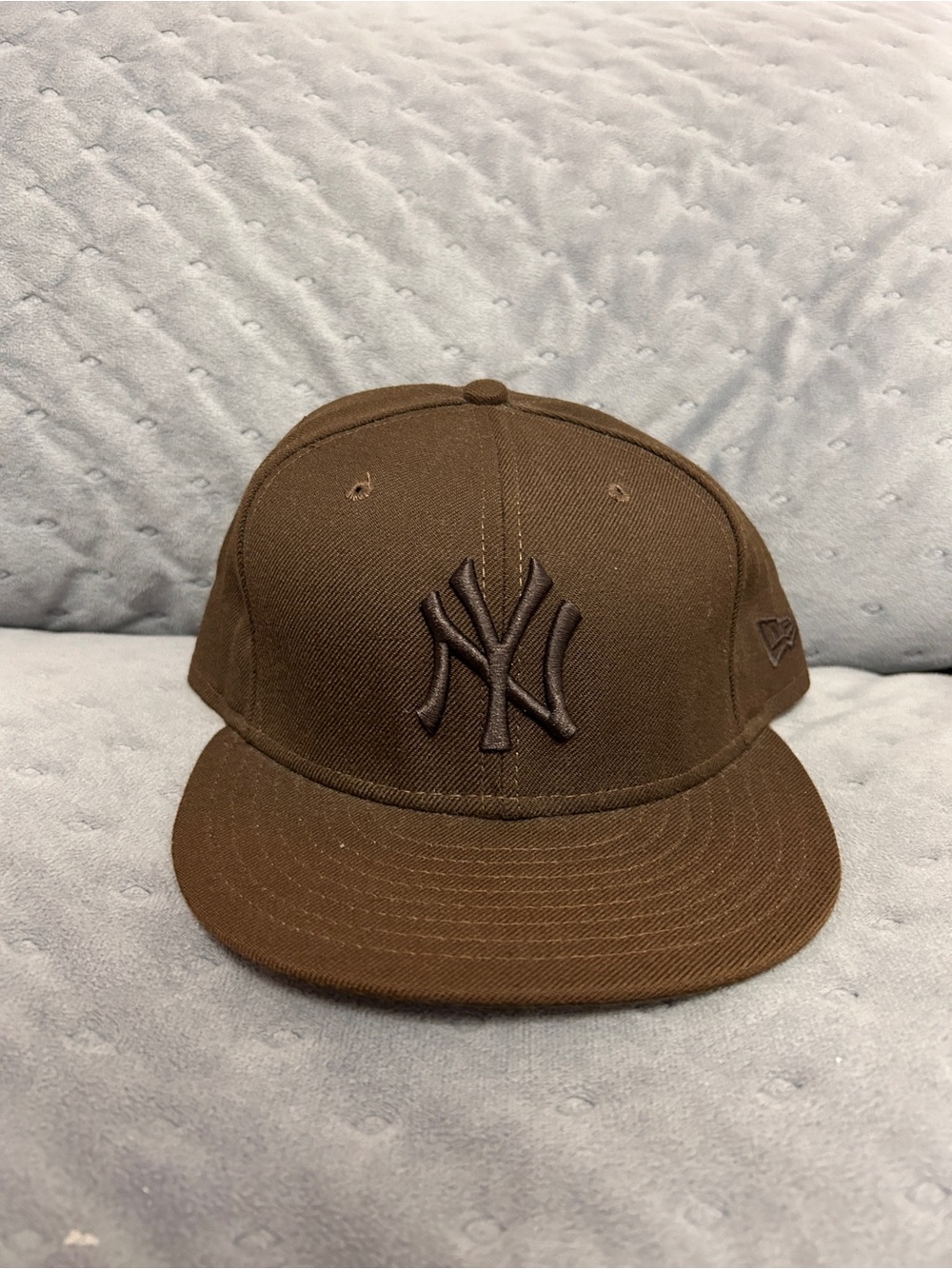 New Era NY Yankees Brown Fitted Cap